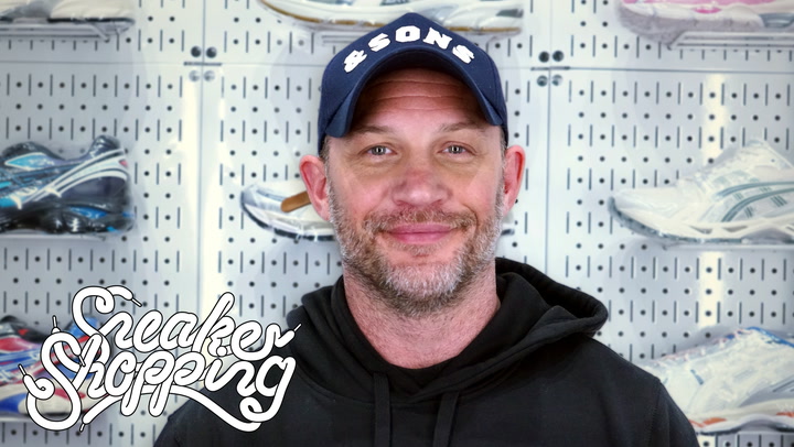 Tom Hardy Goes Sneaker Shopping With Complex